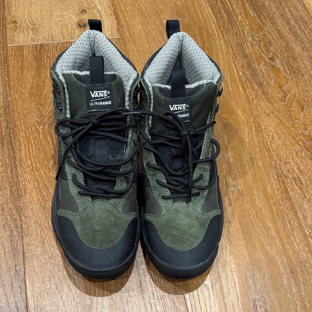 Vans UltraRange Black and Green Men's Sneakers